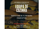 Cozinheiro/a e Ajudantes de cozinha